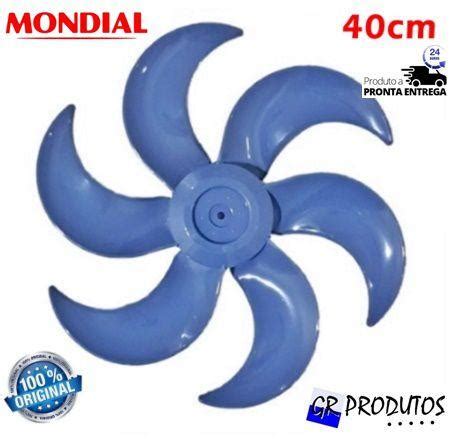 H Lice Ventilador Mondial Cm Vt V Nv Maxi Power P S Azul