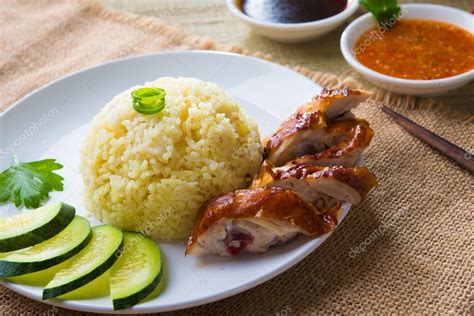 Chicken rice — Stock Photo © yuliang11 #40963437