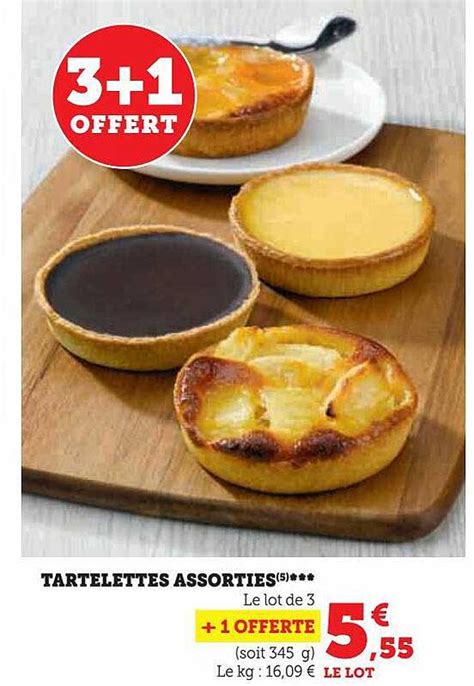 Promo Tartelettes Assorties Chez U Express Icatalogue Fr