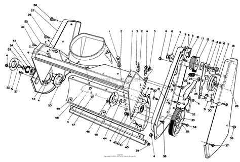 Toro 38180, CCR 2000 Snowthrower, 1989 (SN 9000001-9999999) Parts ...