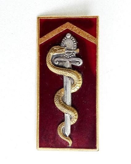 Insignes Du Service De Sant Des Arm Es