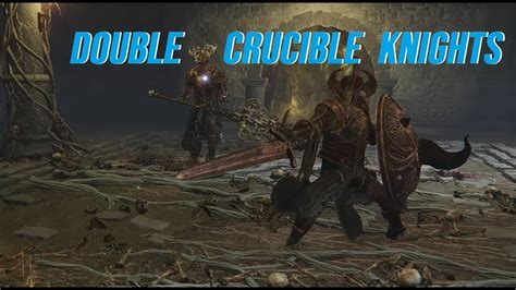 Elden Ring Crucible Knight Duo Ordovis Parry Only Youtube