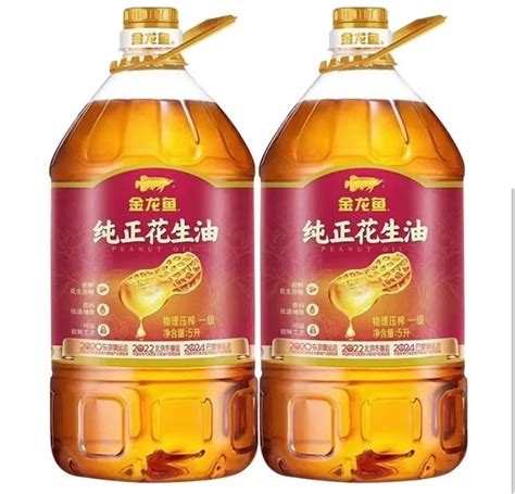 郑州批发金龙鱼 金龙鱼花生油5l瓶 压榨一级食用油5升 阿里巴巴