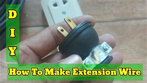 Diy Paano Gumawa Ng Extension Wire Vlog Samjoychannel Youtube