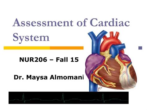 Ppt Understanding Cardiac System Assessment Powerpoint Presentation