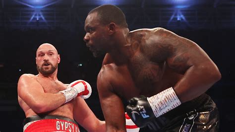 Dillian Whyte I Should Have Had Time To Recover After Illegal Tyson Fury Push At Wembley