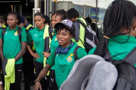 Ghanas Black Queens Arrive In Ndola For Crucial Olympic Qualifier