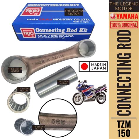 TKRJ Japan Connecting Rod 100 Original Yamaha RXZ Y125ZR LC135 Y15ZR