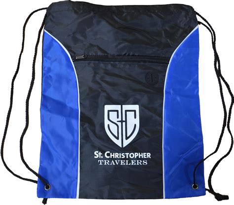 Drawstring Cinch Backpack Royal Black Sportpacks