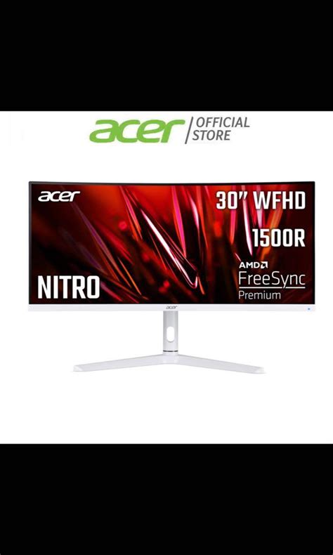 BNIB Acer Nitro XZ306C X 29 5 Inches UWFHD Curved Gaming Monitor With