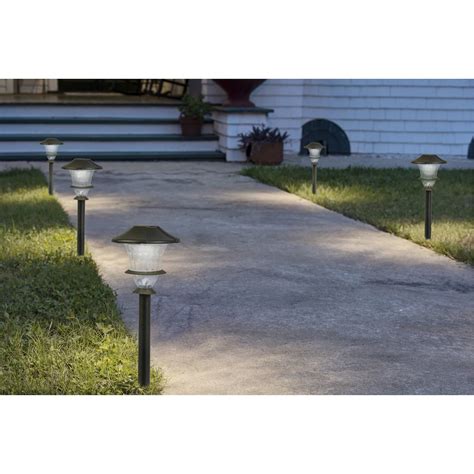 Paradise Gl33966bk Black Aluminum Low Voltage Led Path Light Kit