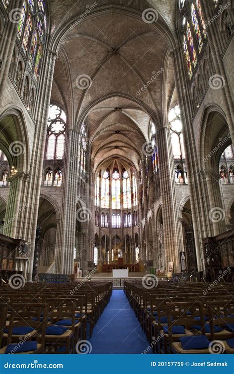 Paris - Interior Of Saint Denis Cathedral Royalty Free Stock Images - Image: 20157759