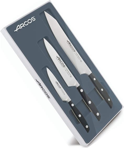 Compra Arcos Serie Manhattan Juego De Cuchillos De Cocina De 3 Piezas