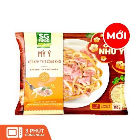 Mỳ Ý Sốt Bò Bằm SG Food 250g Mì Spaghetti Ăn Liền Shopee Việt Nam