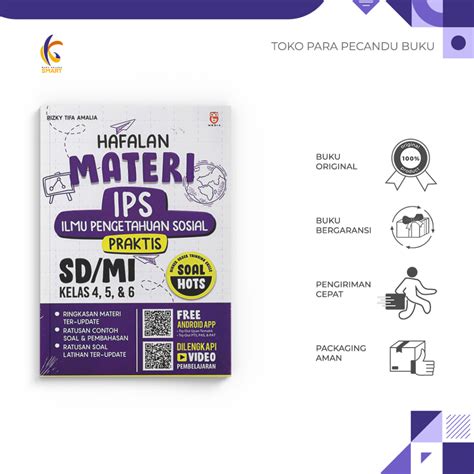 Jual Buku Pendidikan Hafalan Materi IPS Praktis SD MI Kelas 4 5 6