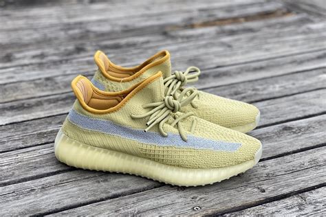 2020 adidas Yeezy Boost 350 V2 “Marsh” Yellow FX9034 - FavSole.com
