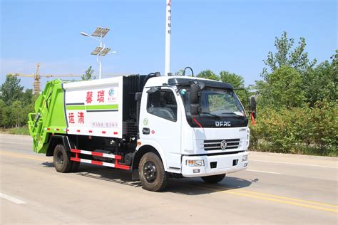 Chinese Brand Dongfeng M Waste Collection Truck Garbage Compactor