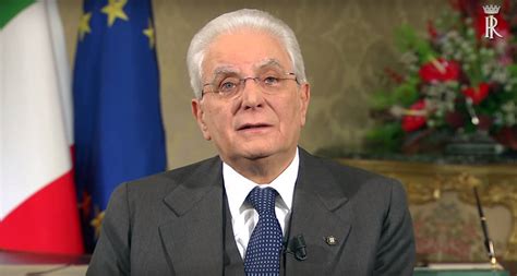 Il Presidente Della Repubblica Sergio Mattarella Il 31 Marzo Arriva In