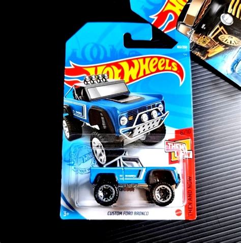 Hot Wheels Custom Ford Bronco Hotwheels HW Then And Now Hobbies Toys Toys Games On Carousell