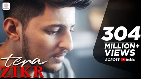 Tera Zikr Darshan Raval Official Video Latest New Hit Song Youtube