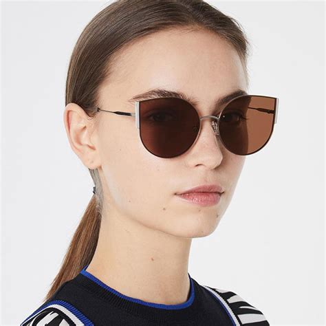 Cat Eye Sunglasses Women Brand Designer Luxury Rimless Sunglasses Retro