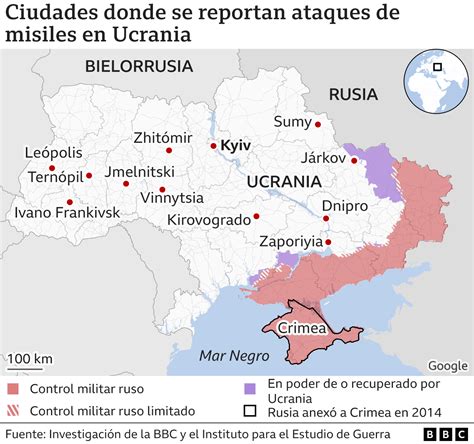 Rusia bombardea Kiev y otras ciudades de Ucrania en la más amplia