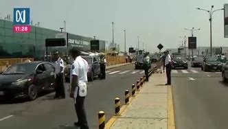 Aeropuerto Jorge Ch Vez Suspenden Salidas Y Llegadas Canal N