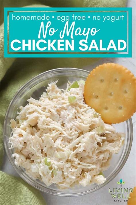 Healthy Chicken Salad Recipe Without Mayo Or Yogurt