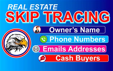 Do Real Estate Skip Tracing And Llc Skip Tracing By Eagle Fiverr