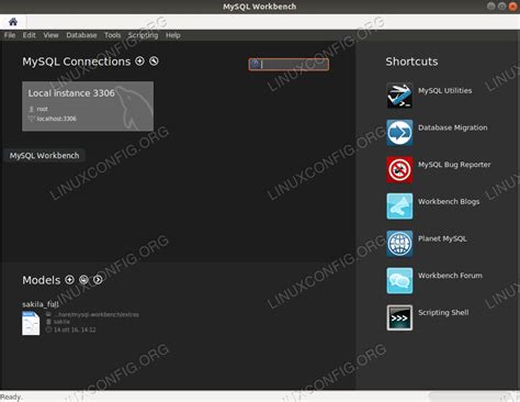 Install And Configure Mysql Workbench On Ubuntu Linux Linux Tutorials