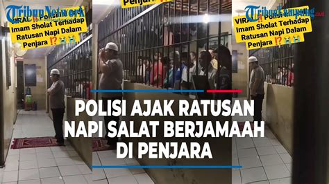 Bripka Deri Indra Miliki Suara Merdu Ajak Ratusan Napi Salat Berjamaah