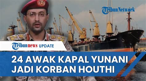 Video Nasib Awak Kapal Yunani Seusai Dihujani Rudal Houthi Kapal