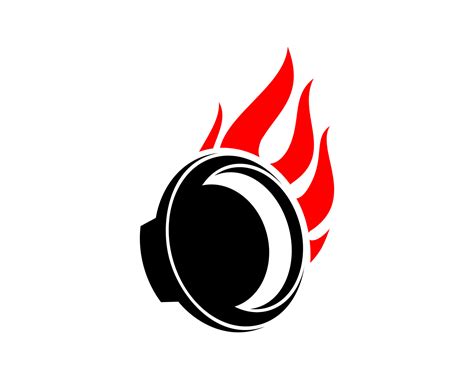 Fire With Speaker Silhouette In Front Vector Art At Vecteezy