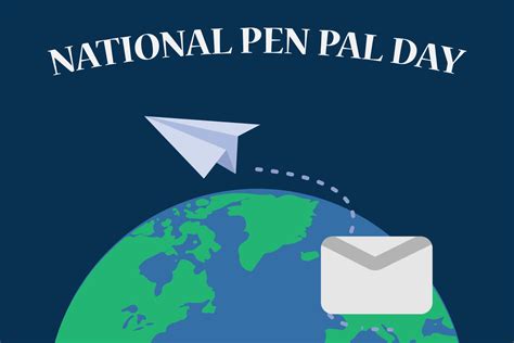 National Pen Pal Day On June 1business Brochure Flyer Banner 22932836