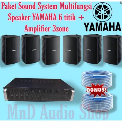 Jual Paket Sound System Resto Cafe Speaker Yamaha Multi Fungsi Vs