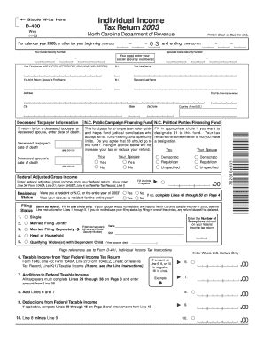 Fillable Online Dor State Nc A 21 Form Revenue Fax Email Print PdfFiller