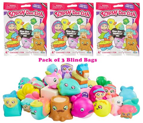 Buy Squish Dee Lish Series Slow Rise Blind Bag Figure Pack Of