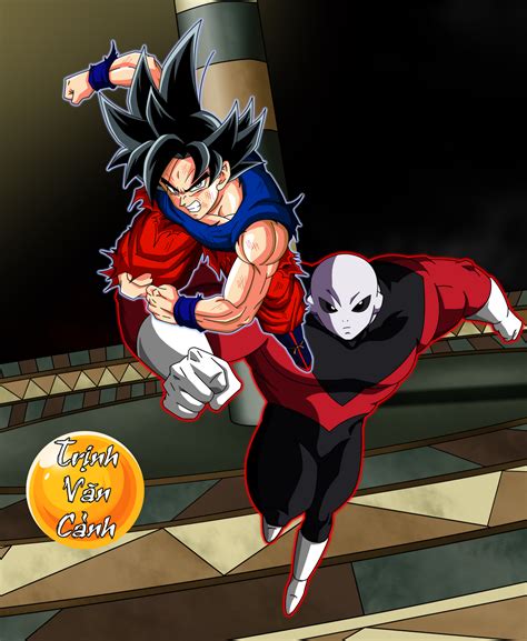 Goku ultra instinct VS Jiren by canhpro96 on DeviantArt