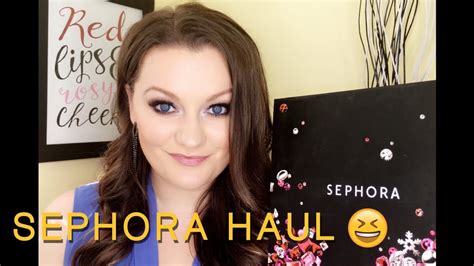 Sephora Haul New Makeup And Beauty Products Youtube