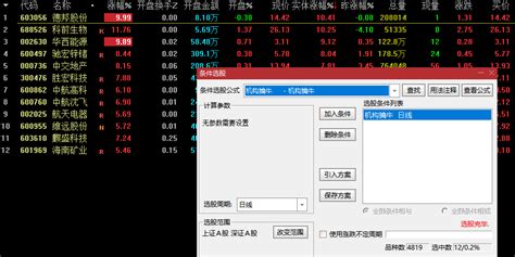 花小钱整的【机构短线王】副图指标【机构擒牛】选股公式 通达信 源码通达信公式好公式网