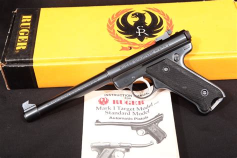 Sturm Ruger And Co Mark I Mki T 678 T678 Blue 6 7 8 Tapered Heavy Barrel Semi Automatic