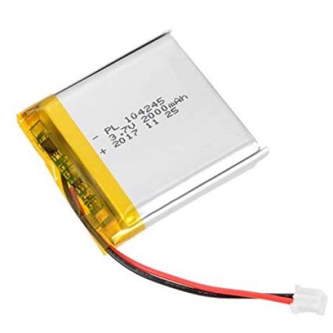 Lithium Ion Polymer LiPo Battery 3 7V 2000mAh X2 Robotics In Canada