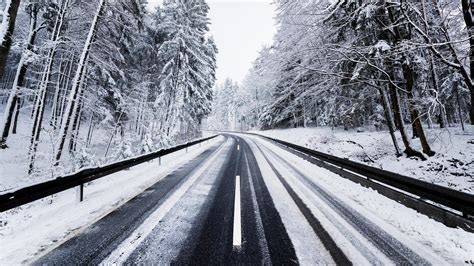 Winter Road Wallpapers - Top Free Winter Road Backgrounds - WallpaperAccess