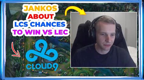 Jankos About Lcs Chances To Win Vs Lec Teams Youtube