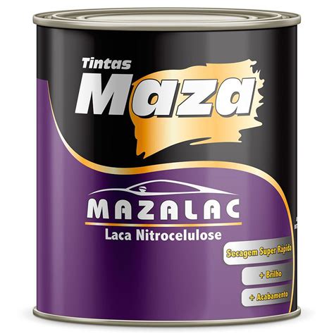 TINTA PRETO FOSCO LACA MAZA 900ML Casa Costa Tintas