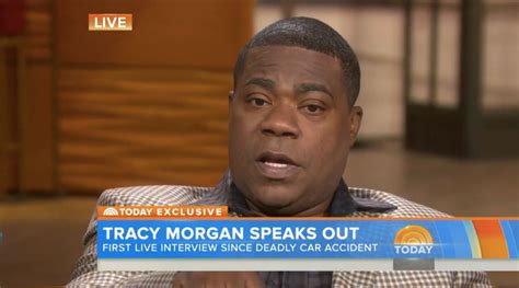 Tracy Morgans Emotional Today Show Interview The Pain Is Always