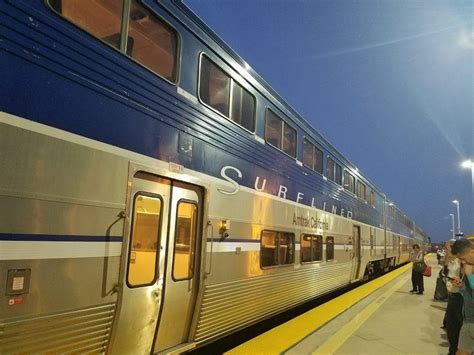 Inside Amtrak California Surfliner