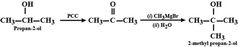 How Do You Convert The Following Propan 2 Ol To 2 Methylpropan 2 Ol