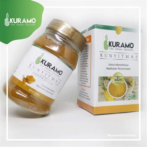 Jual Kuramo Kunyit Mas Tanpa Gula Herbal Maag Gerd Asam Lambung Kronis