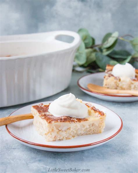 Baked Rice Pudding (video) - Little Sweet Baker